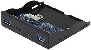 SEDNA - USB 3.1(Gen I) 4 Port Internal Hub (2 x Type A + 2 x Type C) (Floppy Bay)