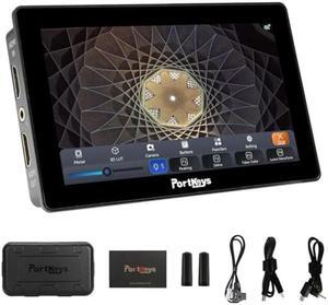 Portkeys LH5P II Camera Field Monitor 5.5" 2000nit Touchscreen Control Camera Monitor Metal Frame Bluetooth, Compatible with FX3/A7S III/ZV-E10, R5/R6/C70, BGH1/GH6, BMPCC 4K/6K, ZCAM E2