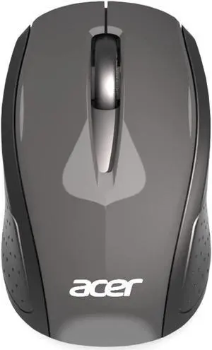 Acer RF Wireless Mouse (Gray/Black), Works with Chromebook, with USB Plug and Play for Right/Left Handed Users (for Chromebooks, Windows PC & Mac)