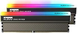 KLEVV CRAS XR RGB DDR4 16GB (2x8GB) 3600MHz CL18 1.35V Gaming Desktop Ram Memory SK Hynix Chip XMP 2.0 Ready (KD48GU880-36A180Z)