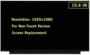 GBOLE 15.6" New Screen Replacement for Dell Inspiron 15 3511 P112F FHD 1920x1080 30Pin Non-Touch LED LCD Display Screen Panel (Only for Non Touch)