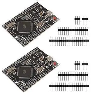 AITRIP MEGA 2560 PRO Embed CH340G/ATMEGA2560-16AU Chip with Male Pin headers Compatible for Arduino Mega2560 Module (2pcs) AITRIP MEGA 2560 PRO Embed CH340G/ATMEGA2560-16AU Chip with Male Pin headers Compatible for Arduino Mega2560 Module (2pcs)
