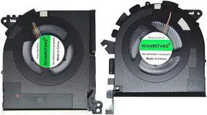 HUANMEFANG Replacement New CPU and GPU Cooling Fan for HP Zbook Studio G7 G8 (2020) Fan EG50050S1-1C060-S9A/EG50050S1-1C070-S9A DC5V 2.25W