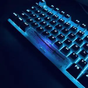 LINWIN Custom Keycap Pink Knife Keycap Space Bar Keycap for MX Mechanical Keyboard Unique Gifts for Friends