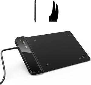 Drawing Tablet-XP-Pen G430S OSU Tablet Graphic Drawing Tablet with 8192 Levels Pressure 4 x 3 inch Ultrathin Tablet & 2-fingers Glove (Size L) & PN01 Battery-Free Passive Stylus