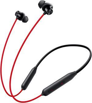 OnePlus Bullets Wireless Z2 Bluetooth 5.0 in Ear Earphones, Bombastic Bass - 12.4 mm Drivers, 30 Hrs Battery Life (Acoustic Red)