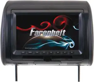 Farenheit HRD-91CC 9" Universal DVD Headrest (with USB/Aux)