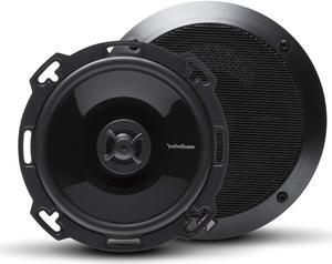 Rockford Fosgate P16 Punch 6.0" 2-Way Coaxial Full-Range Speakers - Black (Pair)