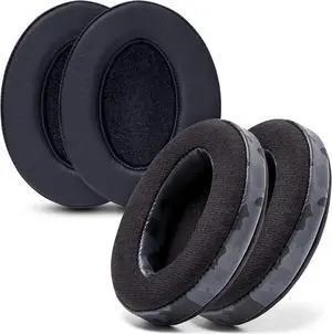 Comfort Style Pack | WC Wicked Cushions Replacement Earpads for ATH M50X - Fits Audio Technica M40X / M50XBT / HyperX Cloud & Cloud 2 / SteelSeries Arctis 3/5 / 7 / 9X & Pro Wireless/Stealth 600