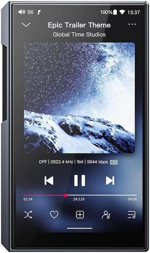 FiiO M11S Hi-Res MP3 Music Player with Dual ES9038Q2M, Android 10 Snapdragon 660, 5.0inch, Lossless DSD/MQA, Apple Music/Tidal/ Music 4.4mm 2.5mm/3.5mm/4.4mm (Titanium)