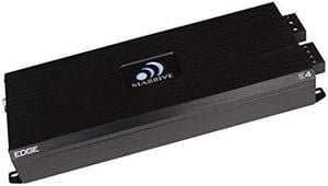 Massive Audio E4 - Car Audio 4,000 Watt Nano Edge Series, Monoblock Car Amplifier, Bass Boost, 1 Ohm Stable