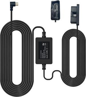 WOLFBOX USB C Hardwire Kit OBD,Hard Wire Car Charger Cable Kit 12V- 24V to 5V for Dash Cameras with Battery Drain Protection,Suitable for Type-C G840S/G930/G910/G840H/G850/G900/i07 Mirror Dash Cam