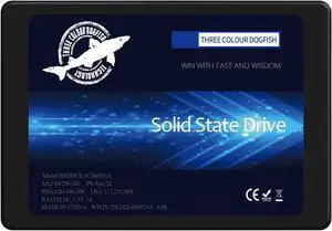 Dogfish 2.5" SATA III 6Gb/s SSD - 250GB High Performance Internal Solid State Drive for Desktop & Laptop