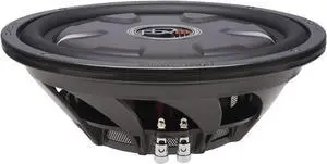 PowerBass XL-1240TD - 12" Dual 4-Ohm Shallow Mount Subwoofer