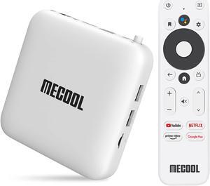 Android 10.0 TV Box, KM2 Smart TV Box Netflix Google Certified USB 3.0 Ultra 4K HDR 2GB 8GB Support 2.4G 5.0G WiFi BT 4.2 with Amlogic S905X2 Google Assistant Dolby Audio
