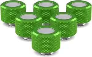 PrimoChill 14mm OD Rigid SX Fitting - 6 Pack - Toxic Candy