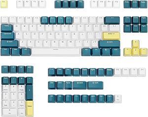 Happy Balls Keycaps Doubleshot PBT Keycap Set Custom OEM Profile Cherry MX Keyset for 61 63 64 66 68 84 87 96 100 104 108 MX Switches Mechanical Keyboards(Merlin Keyset)