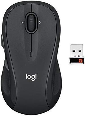 Logitech M510 Wireless Computer Mouse for PC with USB Unifying Receiver - Graphite