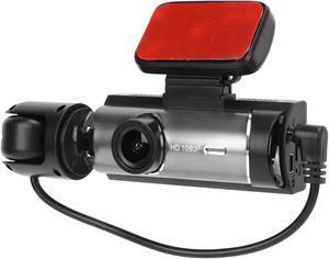 3.16inch Car Driving Recorder, Dual Cam, Front Rear Recording Car Dashboard Camera HD Car Parking Reversing Monitor