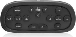 Video Remote Control Replace 84012998 Fit for Cadillac SRX 2013-2016 XTS 2015-2016 Escalade 2015-2020, Fit for Chevrolet Suburban/Tahoe GMC Yukon 2015-2020, Rear Entertainment Remote