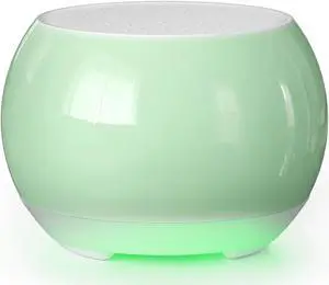 Blissaeon Ceramic Craft Bluetooth Speaker for Meditation & Yoga, Sound Therapy Machine for Stress Relief, Sleep Aid and Focus, Deep Bass, Louder Volume, Light Effect for Boxing Breathing (Green)
