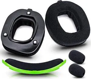 A50 GEN 3 Mod Kit Velour Ear Pads Replacement for Astro A50 GEN 3 Headset - Notice: EARPADS Need to BE Removed When Using The Headphone Base (Not Compatible with A50 Gen 4)