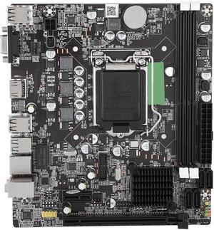 Computer Motherboard,LGA 1155 USB3.0 SATA Mainboard Desktop Computer Motherboard for Intel B75