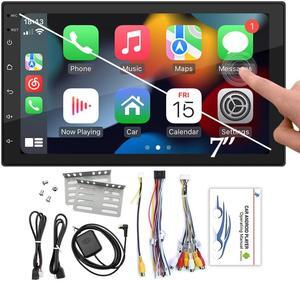 Car Radio Car Stereo with Wireless Carplay&Android Auto 7-inch Touchscreen Android 11 System 1GB+ 16GB Car Audio Receiver MP5 Player Built-in GPS WIFI Bluetooth Mirror Link FM USB