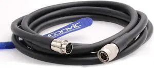 Eonvic High Flex Coaxial 12Pin Hirose Male to Female Cable for Computer Network