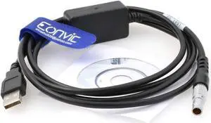 Eonvic Replacement GEV267 806093 USB Data Transfer Cable for Total Station