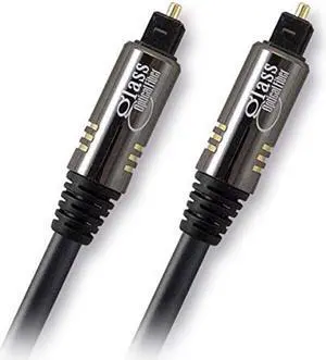 HdtvHookup 6 Ft. Toslink Glass Digital Audio Constructed from 280 Individual Strands of Glass ensures The Least Signal Loss