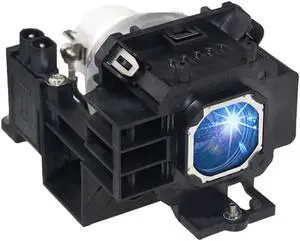 Huaute NP07LP Replacement Projector Lamp with Housing for NEC NP300 NP400 NP410W NP500 NP500W NP500WS NP510W NP510WS NP600 NP600S NP610 NP610S Projectors