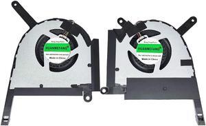 HUANMEFANG Replacement New CPU and GPU Cooling Fan for ASUS TUF Gaming F15 FX507Z FA507R Fan P/N DFS5K22B05673J DFS5L32G16486J DC5V 0.5A