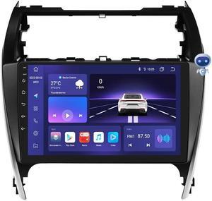 10.1 Inch Android 12 Stereo Car Radio for Toyota Camry 2011-2014 North America Version Wireless Carplay | Android Auto 8-Core 4G+32G Weather Display WiFi GPS Navigation Bluetooth 5.0 (4GB+64GB)