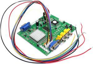 JahyShow Video Converter GBS8200 1 Channel Relay Module Board CGA/EGA/YUV/RGB to VGA HD Arcade Jamma Game Video Converter Board 1 VGA Output CRT PDP LCD Monitor GBS-8200