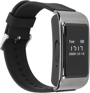 Voice Recorder Watch, Voice Activated Recorder Digital Audio Recorder with OTG Connection Function, Bracelet Recording Device Video Recorder for Lectures (128G)