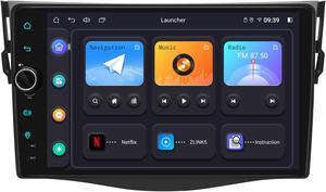 JOYING Car Stereo for Toyota Rav4 2006-2012 Android 12 Car Radio 9" Touch Screen Head Unit 4GB+64GB with Wireless CarPlay Android Auto GPS Navigation Bluetooth Mirror Link(JY-TZ164N4)