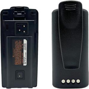 Fascinatacc RLN6305 RLN6308 RLN6351 3200mAh Li-ion Battery Compatible for CP110 RDM2070D RDU2020 RDU2080D RDU4100 RDU4160D RDV2020 RDV5100 Two Way Radio with Belt Clip