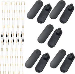 Kymate PMLN7720 Belt Clip Twin Pack Walkie Talkie for Motorola Talkabout Raidos T400 T402 T460 T461 T465 T470 T480 T500 T600 T605 Two Way Radio PMLN7720AR with Lanyard 10PCS