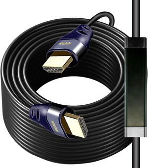 hdmi Cable 80ft 4k60hz with Built-in Signal Booster. hdmi Cables Extender,HDMI Cable V2.0 with EQ Suppert HDR 4K60HZ