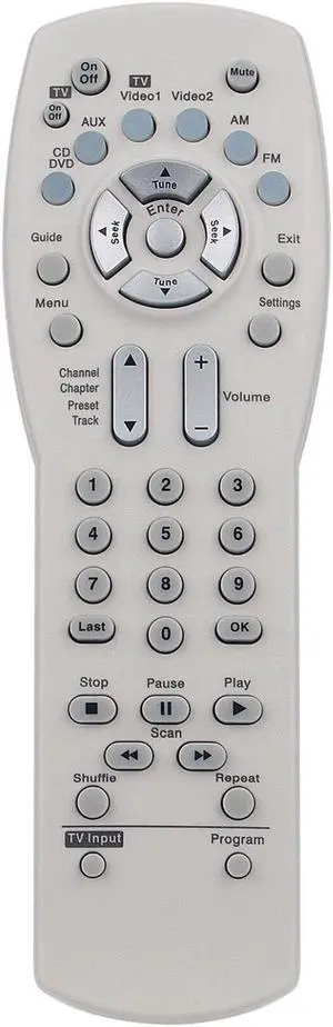 NTQinParts Remote Control Controller Replacement for Bose AV3-2-1 Series II Media Center AV321, Bose 321 Speaker System Subwoofer Series I-PS321