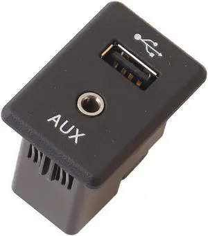 OCESTORE 28023-4BA0B Audio Auxiliary Jack 280234BA0B Compatible with 370Z Altima Rogue Sport Frontier Xterra
