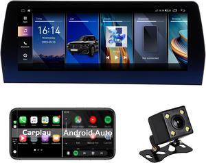 Android 12 Audio Stereo Car GPS Navigator for BMW 3 5 Series E90 E60 with iDrive System 12.3 inch Blu-ray Touch Screen CarPlay (E90 CIC System, Octa Core 2GB RAM 32GB ROM)