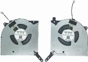 QUETTERLEE Replacement New Laptop CPU+GPU Cooling Fan for Lenovo Legion R9000P Y9000P 2021H Series DC5V 0.5A DFS5K2230528283A FNKB DFS5L32G164860 FNRU Fan