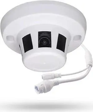 Real HD 5MP PoE IP Camera, H.265 Super Low Lux Surveillance CCTV Security Camera with 3.7mm Lens, No IR, Indoor, Compatible with Hik Vision NVR and Blue Iris