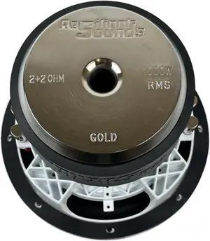 Resilient Sounds Gold 10" SUBWOOFER D2 1,000RMS (2,000WATTS)