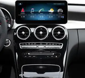 Road Top Android 13 Car Radio Touchscreen 12.3" Car Stereo for Mercedes Benz C GLC GLA CLA Class W205 X156 C117 2015-2018 Year NTG5.0, Support Wireless Carplay, Android Auto, Camera, Mirrorlink