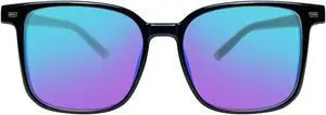 Tvindkirdod Color Blind Glasses, TD-006 Red/Green Color Blind Glasses Suitable for Indoor and Outdoor use, Color Blind Glasses for Men