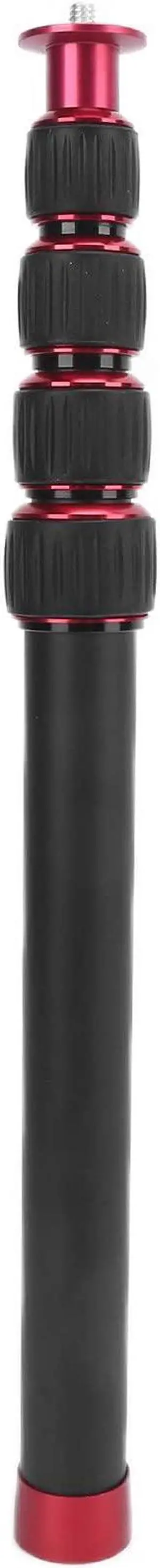 VBESTLIFE 42.5in Camera Monopod, 5 Sections Aluminum Travel Monopod Extension Rod for Tripod Monopod Length Extension, 1/4in Screw, VBESTLIFEingq9638ga