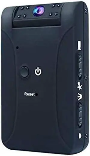 Winnes HD Night Vision Camera, 1080P Strong Magnetic Rotating Motion DV Back Clip Handheld Camera Portable Smart Camera
